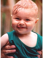 Nana took me swimming!