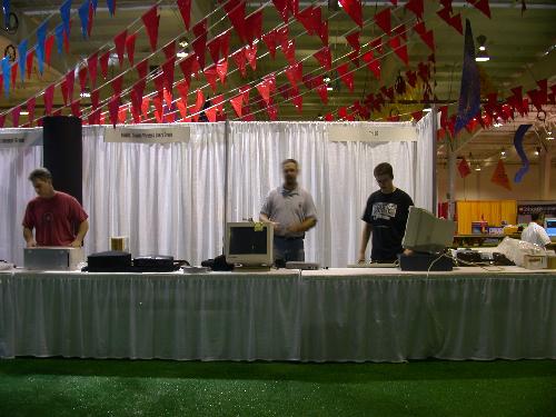 Booth babes?